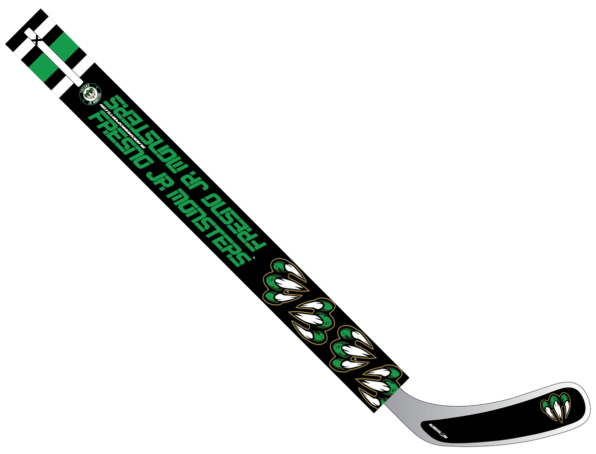 fresno monsters hockey tickets Shop FRESNO JR MONSTERS Custom Hockey Stick Wrap| BLADESHARK Sports