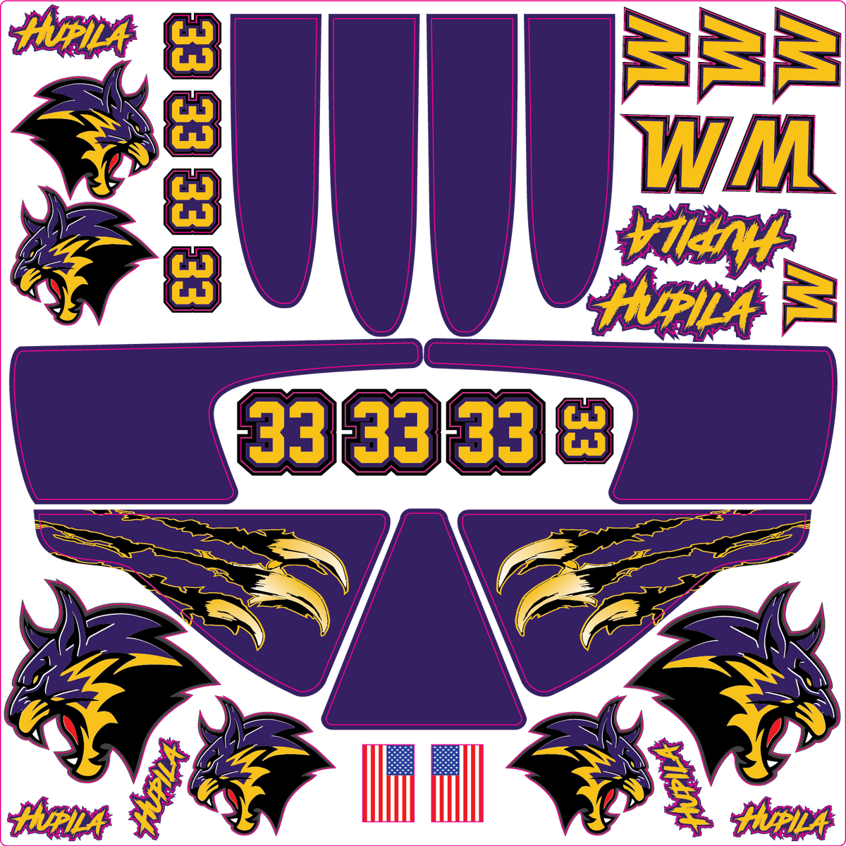 POMOKA シール Amazon.com: for Honda Dio ZX 50 AF27 AF28 AF34 AF35 AF38 Purple