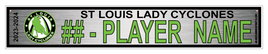 ST LOUIS LADY CYCLONES