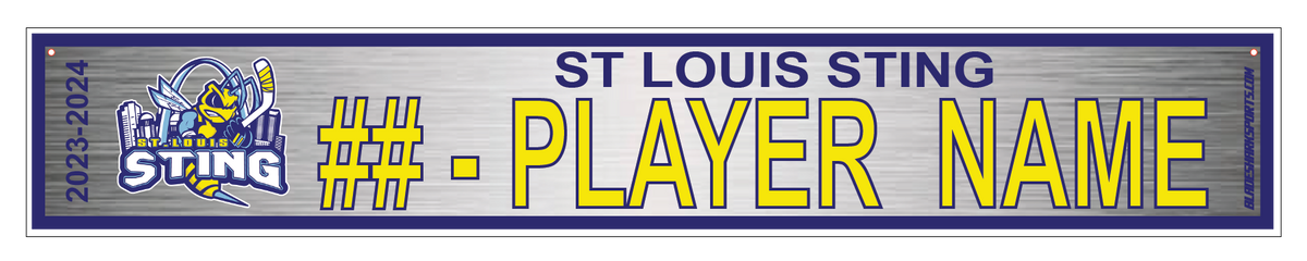 Personalised England St George Trucker Agri Name Plate Sign – Custom Show Plate (MTP)