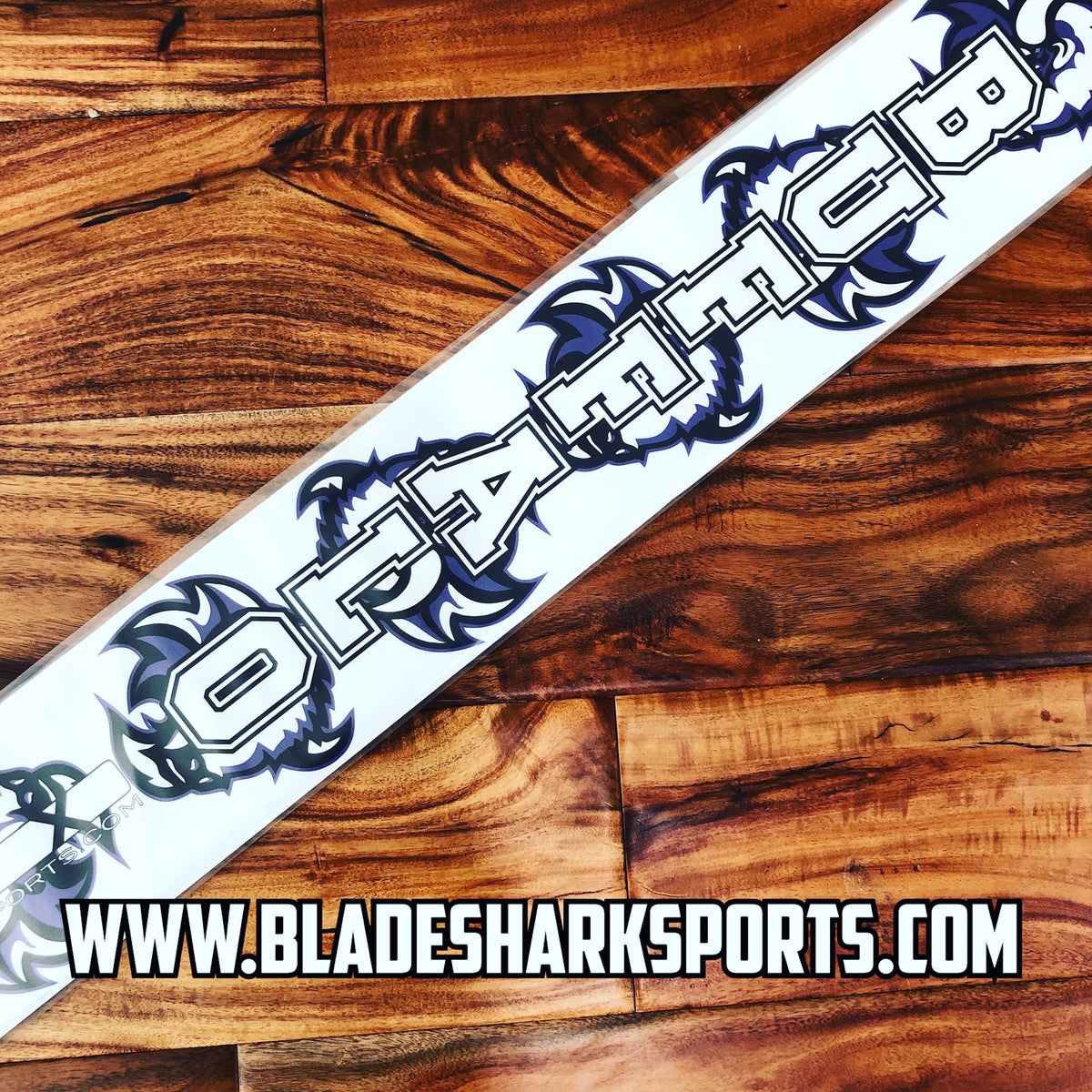 Shop BUFFALO Youth Lacrosse White Custom Lacrosse Stick Wrap