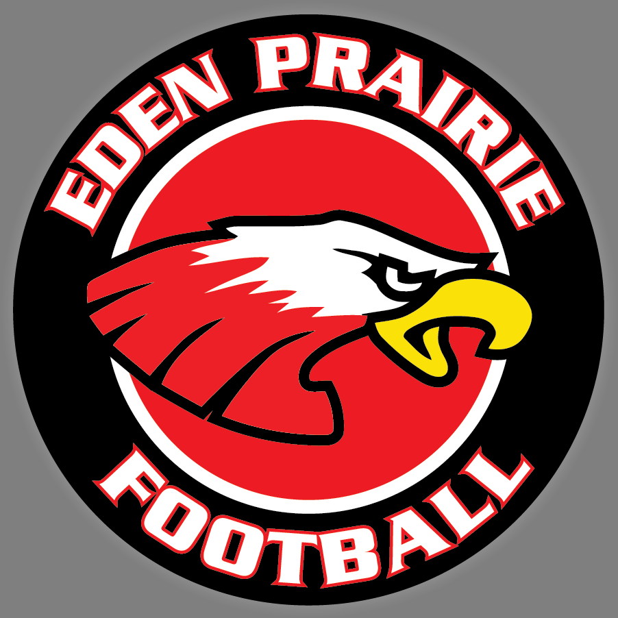 Shop EDEN PRAIRIE EAGLES Football Car Decal BLADESHARK Sports