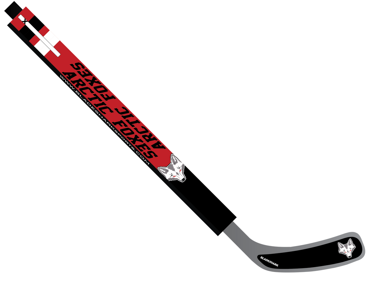 Shop ARCTIC FOXES Custom Hockey Stick Wrap BLADESHARK Sports
