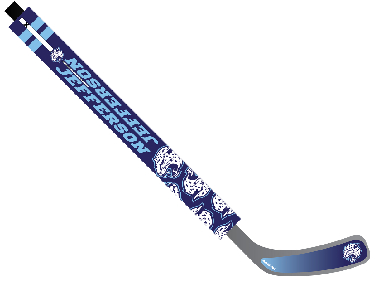 Shop JEFFERSON JAGUARS Custom Hockey Stick Wrap BLADESHARK Sports