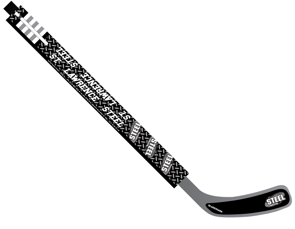 Shop ST LAWRENCE STEEL Custom Hockey Stick Wrap BLADESHARK Sports