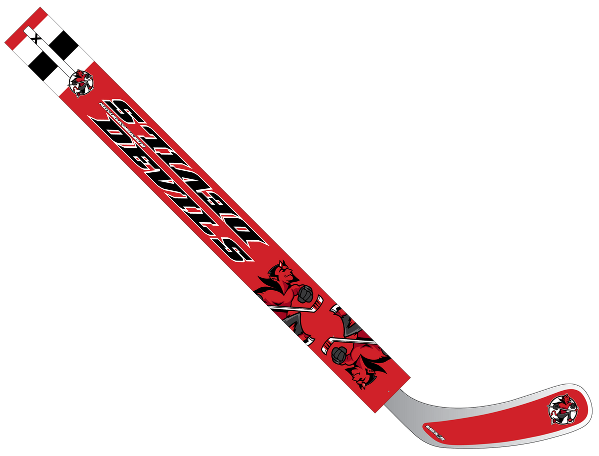 Shop DEVILS Custom Hockey Stick Wrap BLADESHARK Sports