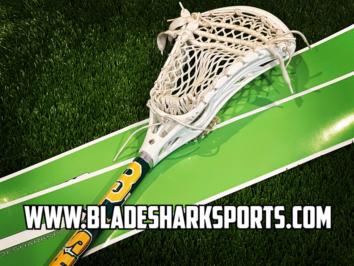Shop NEON GREEN Custom Lacrosse Stick Wrap BLADESHARK Sports