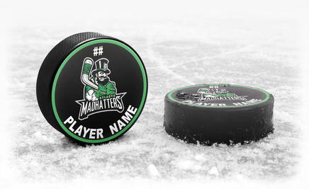 Custom Team Hockey Puck