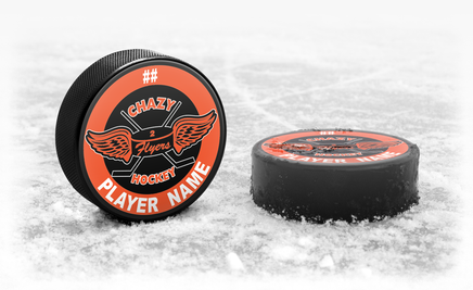 Custom Team Hockey Puck