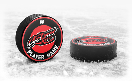 Custom Team Hockey Puck