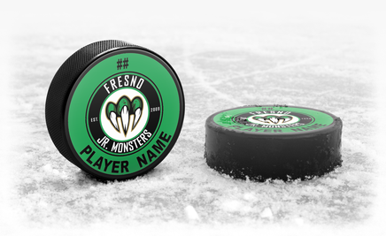 Custom Team Hockey Puck