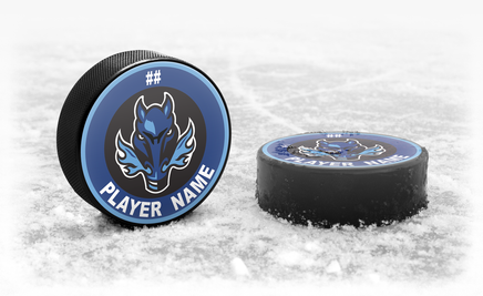 Custom Team Hockey Puck