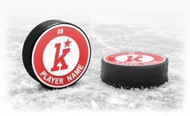 Custom Team Hockey Puck