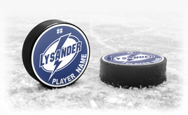 Custom Team Hockey Puck