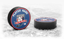 Custom Team Hockey Puck