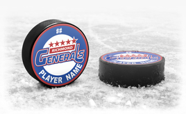 Custom Team Hockey Puck