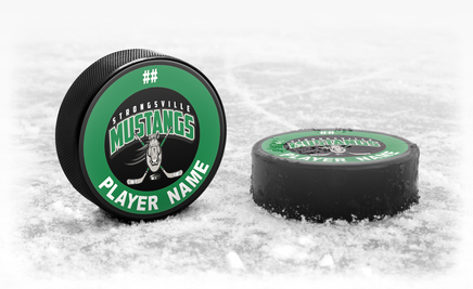 Custom Team Hockey Puck