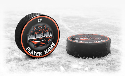 Custom Team Hockey Puck