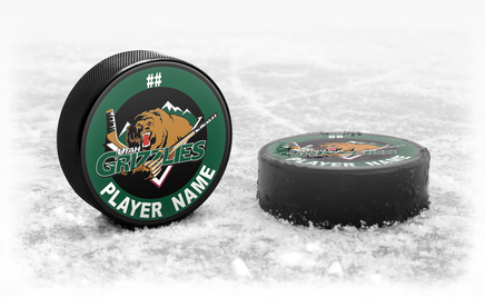 Custom Team Hockey Puck