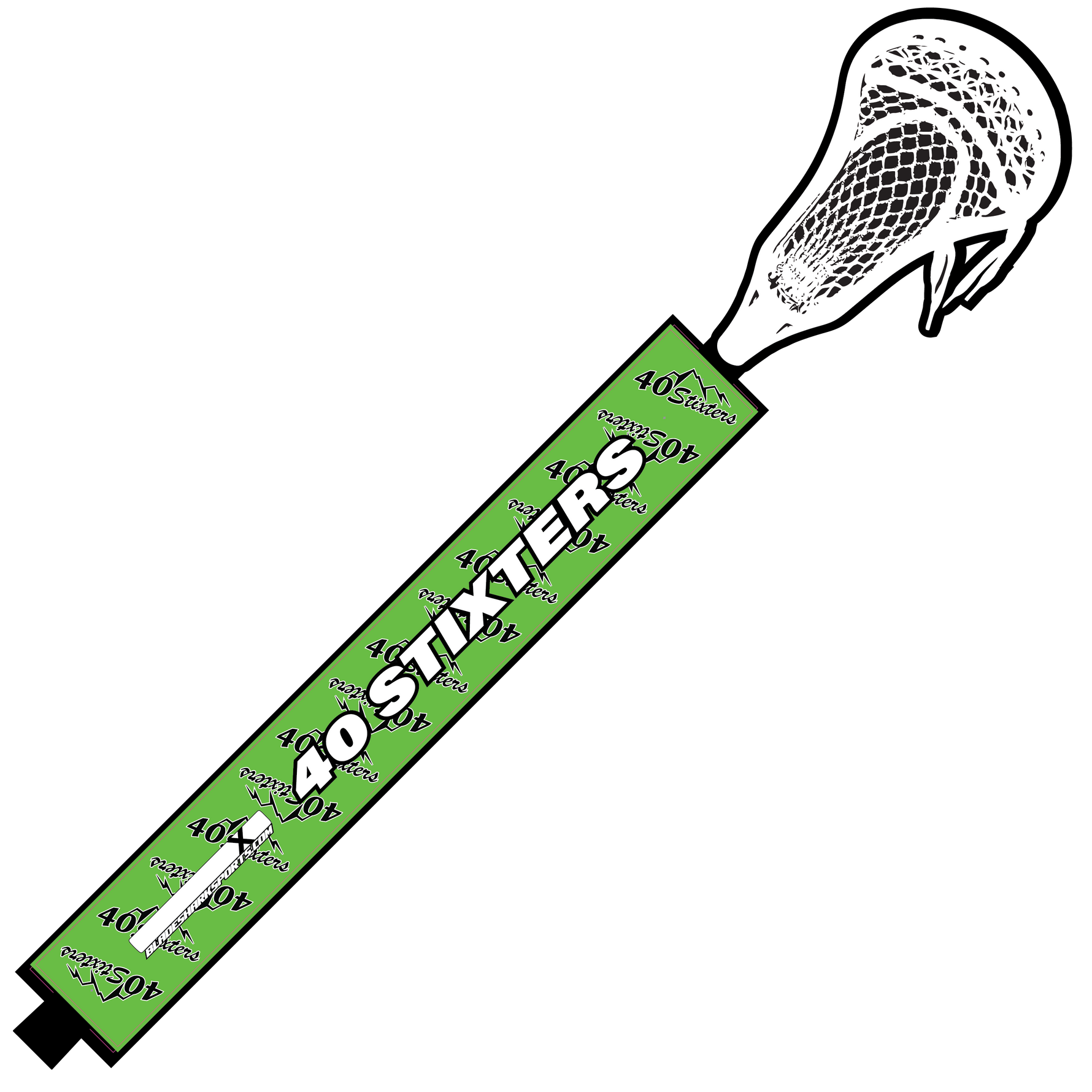 Shop BLADESHARK Sports Custom Team Lacrosse Stick Shaft Wraps