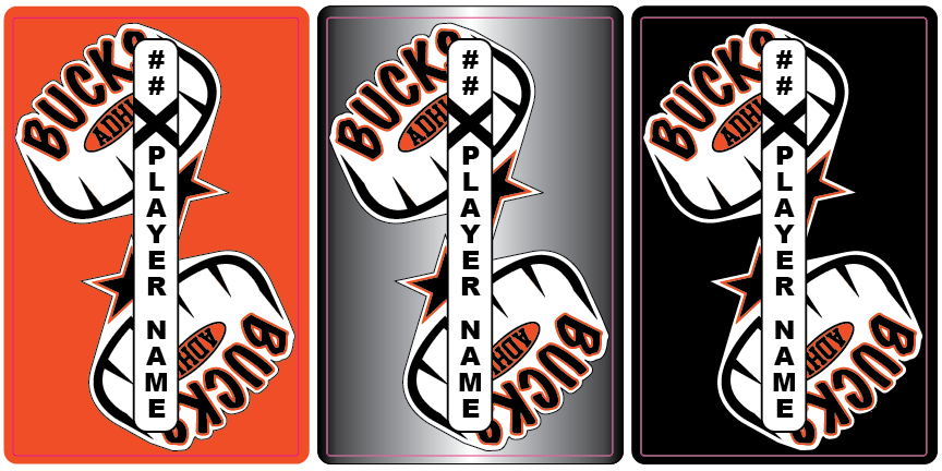 Shop MESA BUCKS Hockey Stick Shaft Labels| BLADESHARK Sports