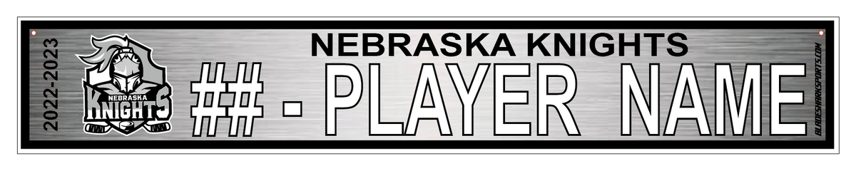 Shop NEBRASKA KNIGHTS Hockey Custom 