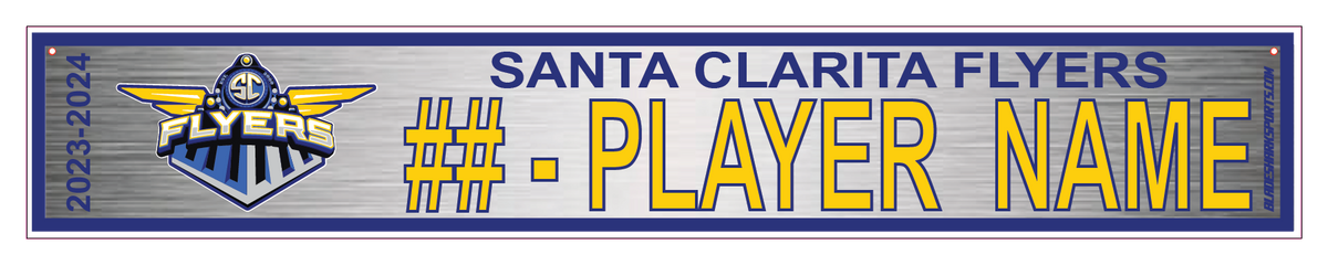 Shop SANTA CLARITA FLYERS Hockey Custom 