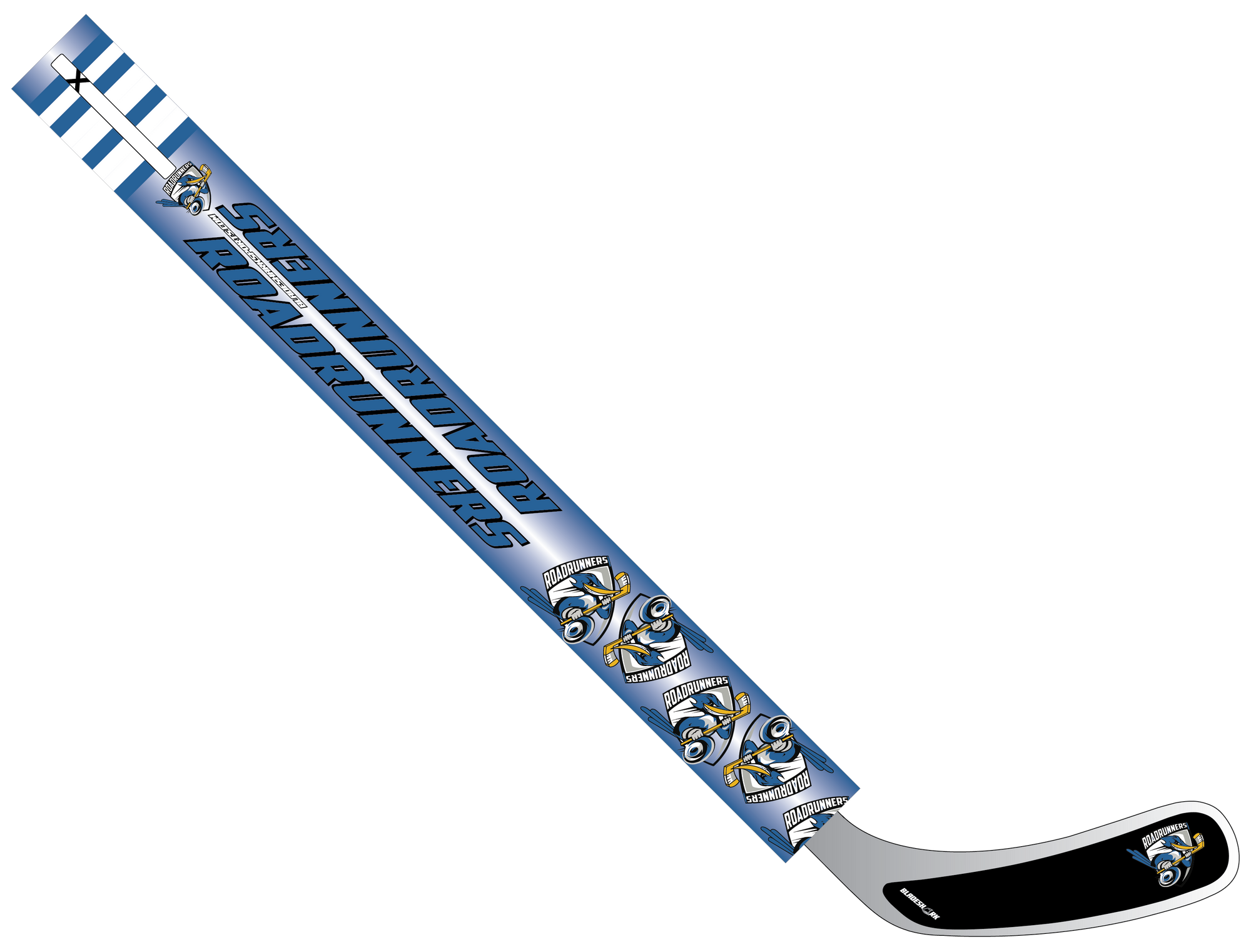 Shop ROADRUNNERS Custom Hockey Stick Wrap BLADESHARK Sports