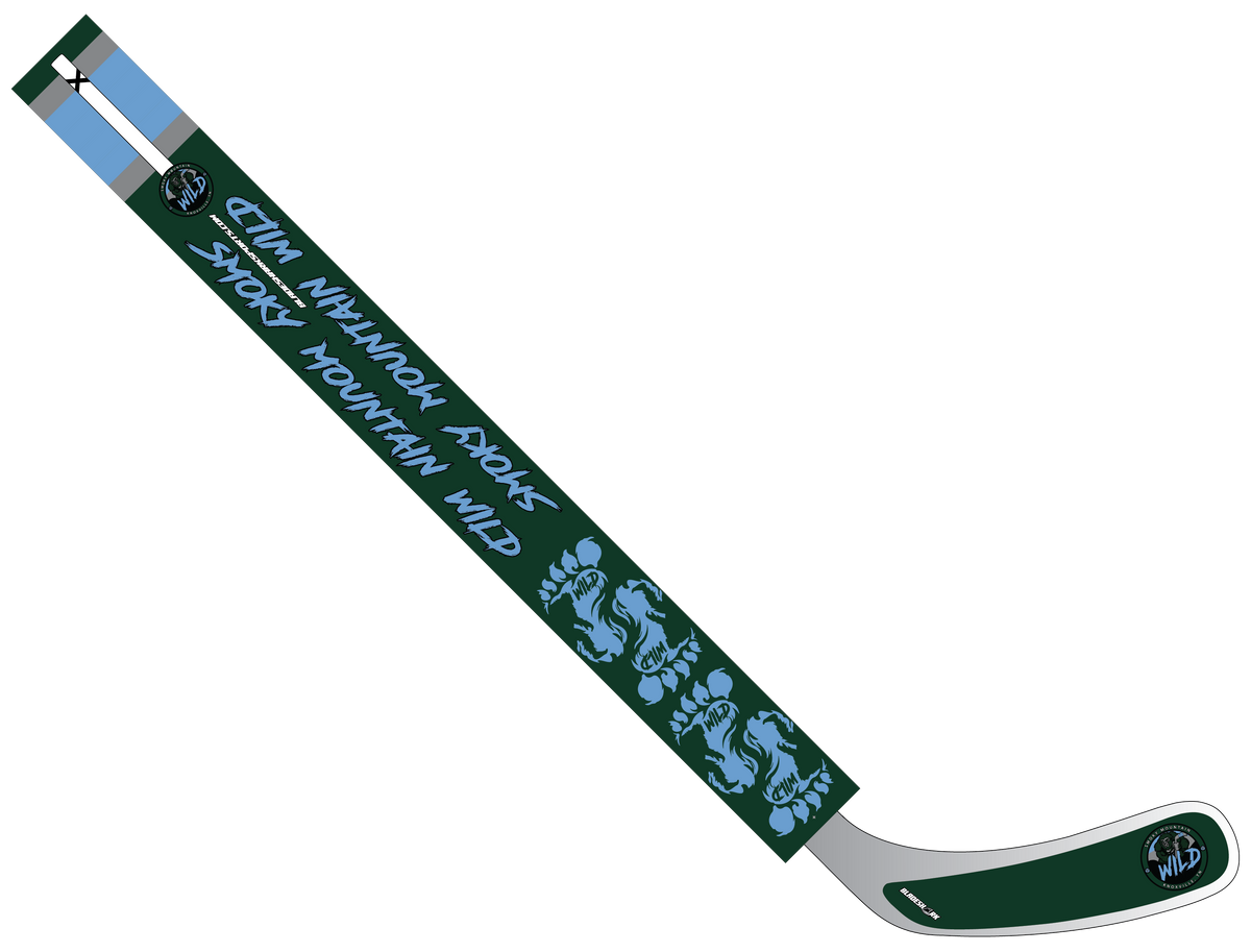 Shop SMOKY MOUNTAIN WILD Custom Hockey Stick Wrap BLADESHARK Sports