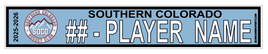 SOUTHERN COLORADO HOCKEY CLUB