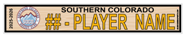 SOUTHERN COLORADO HOCKEY CLUB