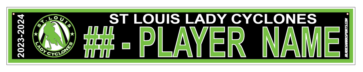 Shop ST LOUIS LADY CYCLONES Hockey Custom 