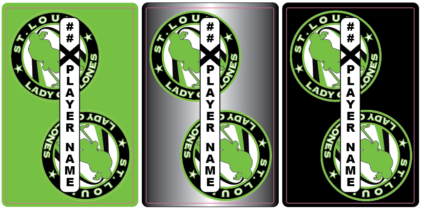 Shop ST LOUIS LADY CYCLONES Hockey Stick Shaft Labels| BLADESHARK Sports