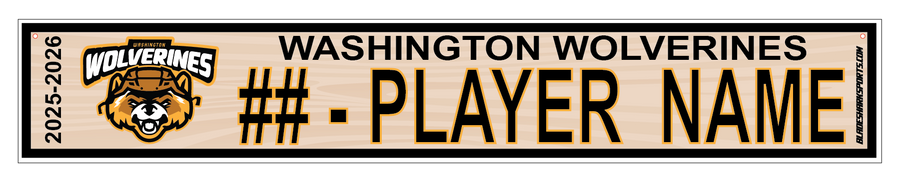 Shop WASHINGTON WOLVERINES Hockey Custom 
