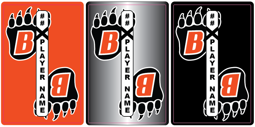 Shop WHITE BEAR LAKE BEARS Hockey Stick Shaft Labels| BLADESHARK Sports