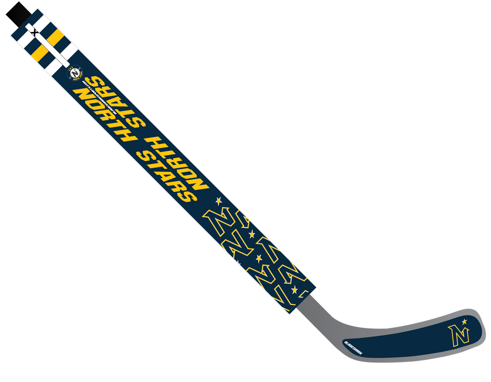 Shop ANCHORAGE NORTH STARS Custom Hockey Stick Wrap| BLADESHARK Sports