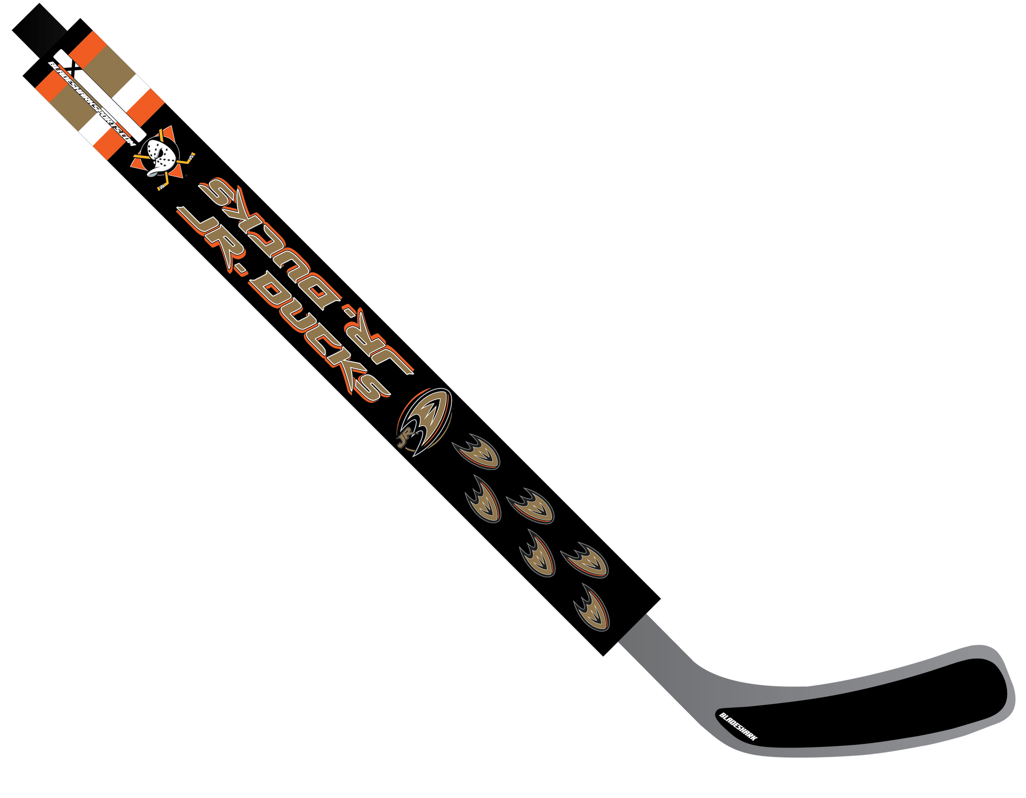 Shop JR DUCKS Custom Hockey Stick Wrap| BLADESHARK Sports