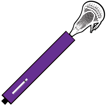 Shop PURPLE Custom Lacrosse Stick Wrap| BLADESHARK Sports